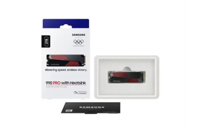 Samsung SSD 990 PRO M.2 PCIe NVMe 2 To avec dissipateur - SSD PS5/PC