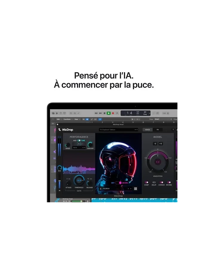 Apple MacBook Pro 14'' 512 Go SSD 16 Go RAM Puce M5 CPU 10 Cœurs GPU 10 Cœurs Noir sidéral - PGC