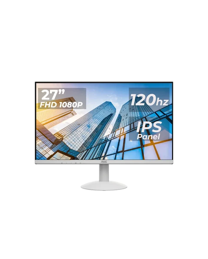 AOC 27B30H/BW - 27" IPS - 120Hz - 1ms - Blanc - ECRAN PC
