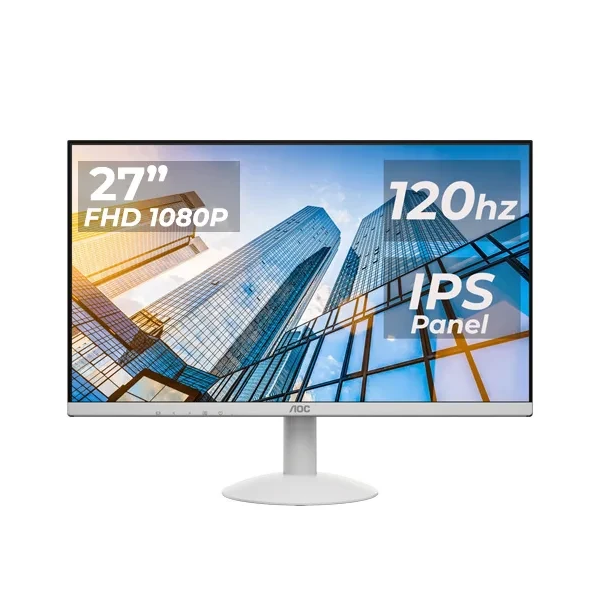 AOC 27B30H/BW - 27" IPS - 120Hz - 1ms - Blanc - ECRAN PC