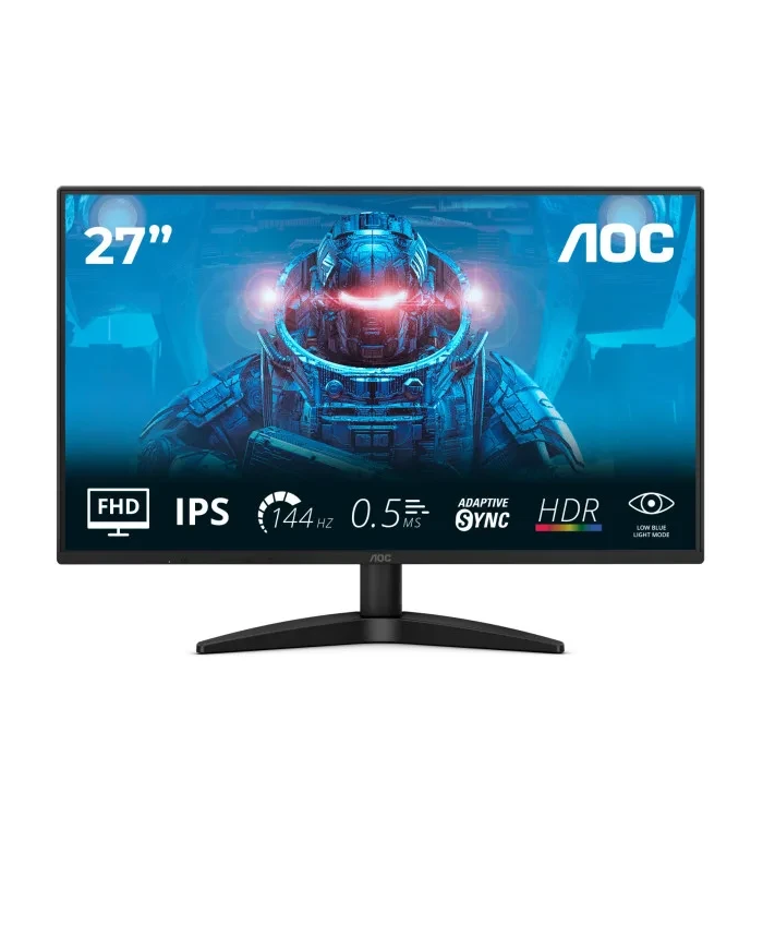 AOC 27B36X - 27" IPS - 144Hz - 0.5ms - HDR10 - Adaptive Sync - ECRAN PC