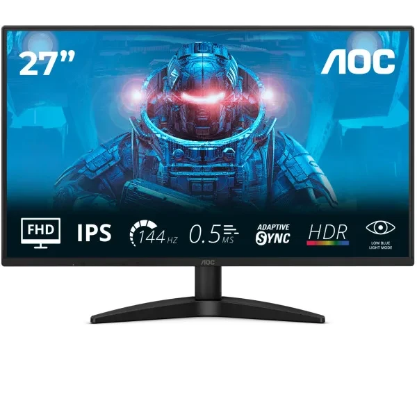 AOC 27B36X - 27" IPS - 144Hz - 0.5ms - HDR10 - Adaptive Sync - ECRAN PC