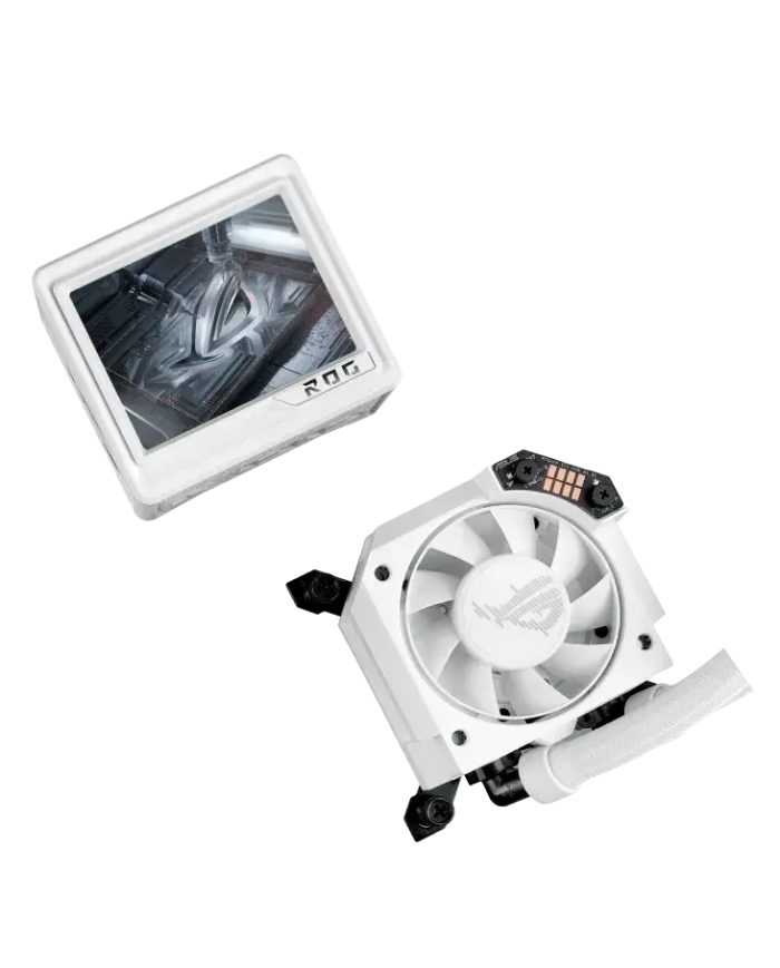 ASUS ROG RYUJIN III 360 ARGB Extreme White - Pompe Asetek Gen8 V2