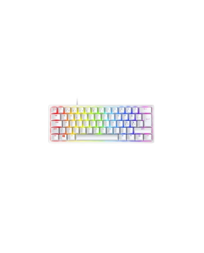 Razer Huntsman Mini White (Razer Optical Red) - PGC