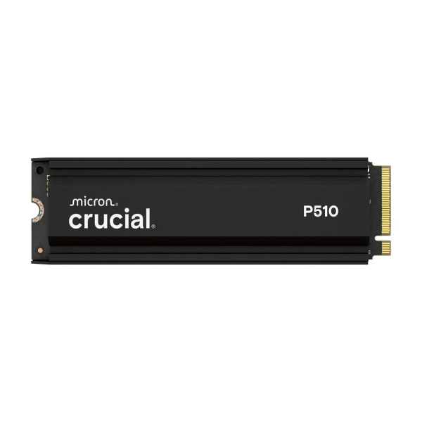 Crucial P510 - 2 To NVMe Gen5 - 10000 Mo/s - Heatsink - PC GAMER CASA