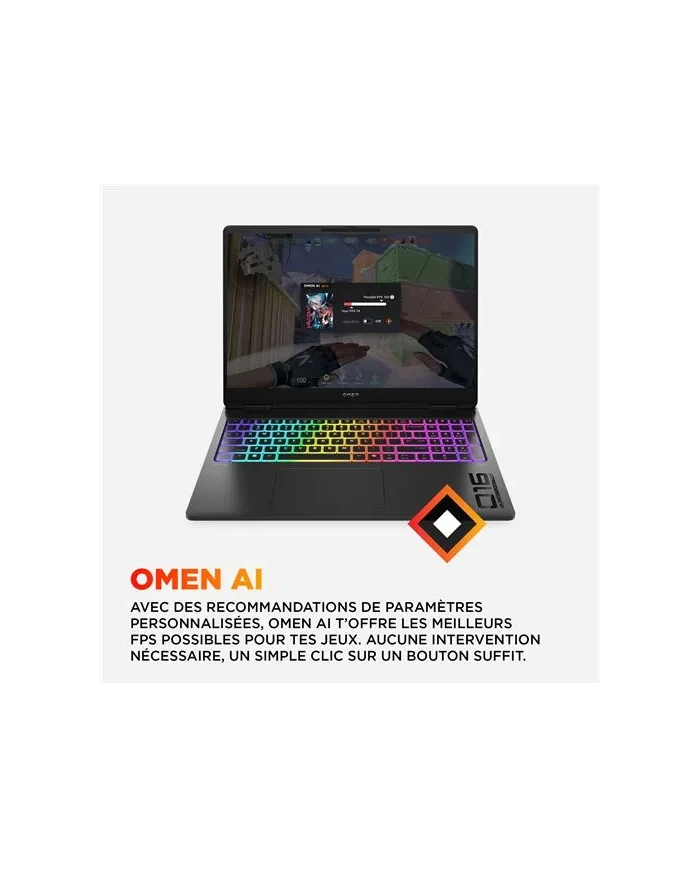 HP OMEN MAX 16-ak0000ns Ryzen AI 9 HX 375/32GB DDR5/1TB SSD/RTX 5080 16GB/16" 240Hz/Win11/Black