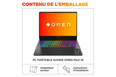 HP OMEN MAX 16-ak0000ns Ryzen AI 9 HX 375/32GB DDR5/1TB SSD/RTX 5080 16GB/16" 240Hz/Win11/Black