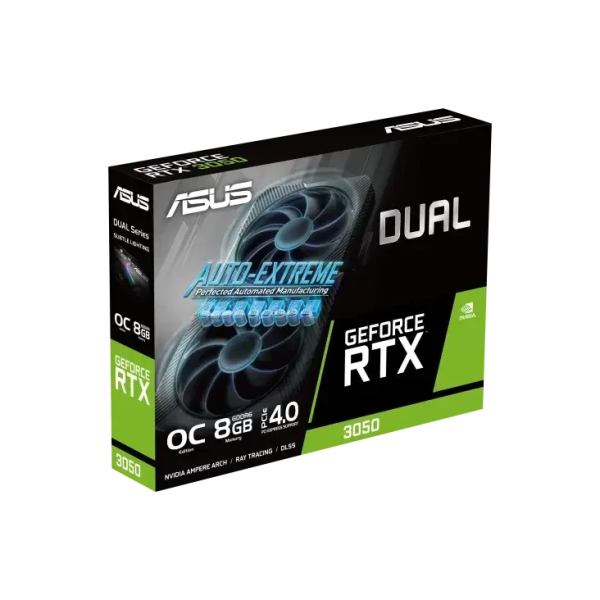 ASUS Dual RTX 3050 V2 OC - 8 Go GDDR6 - CARTE GRAPHIQUE - MAROC