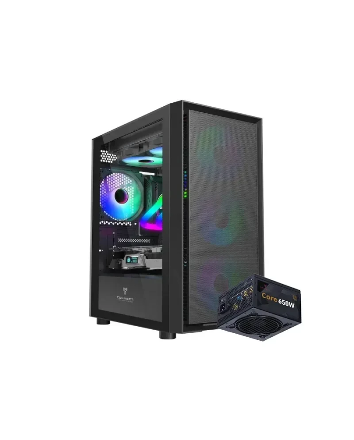 Connect Airboost ARGB - Moyen Tour - Alim 650W Bronze - 4 Fans ARGB