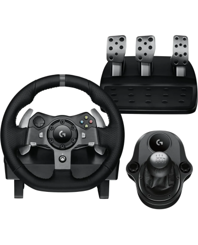 Pack Simulation Logitech G920 Racing Wheel + Driving Force Shifter - Xbox/PC