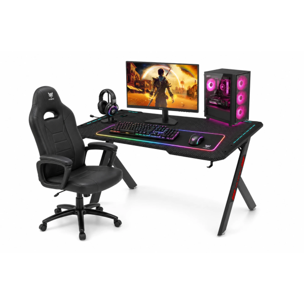 Pack Gaming AM5 - Ryzen 5 7500F - RTX 4060 + Écran 180Hz + Setup Complet