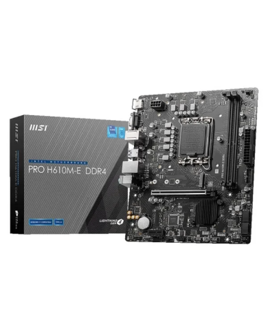 MSI PRO H610M-E DDR4 - Carte mère Micro-ATX