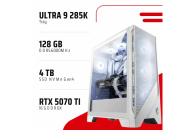 PC Gamer Ultra 9 285K/RTX 5070 Ti 16GB/128GB DDR5/4TB SSD - Pc Gamer Casa