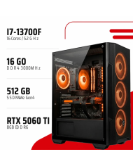 PC Gamer i7-13700F/RTX 5060 Ti 8GB/16GB DDR4/512GB SSD - PC GAMER CASA