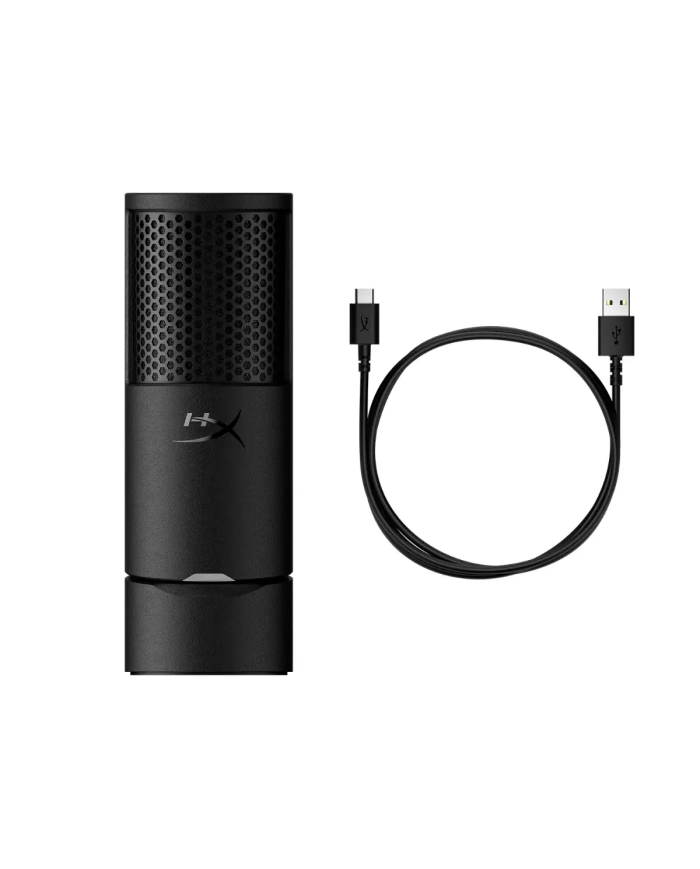 HyperX SoloCast 2 - Micro USB Cardioïde - 24-bit/96kHz - Tap-to-Mute