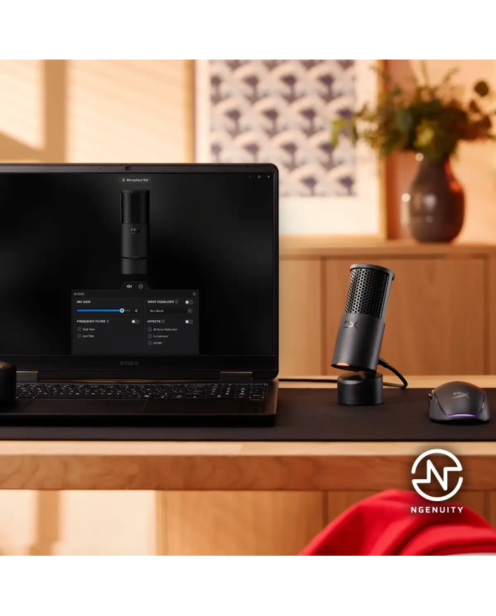 HyperX SoloCast 2 Black- Microphones