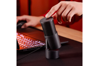 HyperX SoloCast 2 - Micro USB Cardioïde - 24-bit/96kHz - Tap-to-Mute