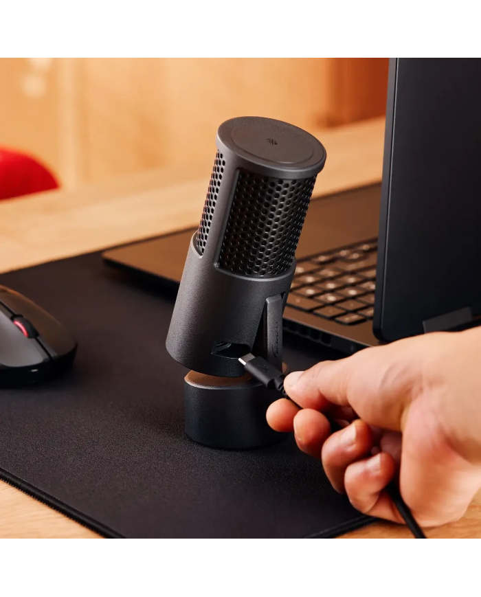 HyperX SoloCast 2 - Micro USB Cardioïde - 24-bit/96kHz - Tap-to-Mute