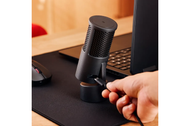 HyperX SoloCast 2 - Micro USB Cardioïde - 24-bit/96kHz - Tap-to-Mute