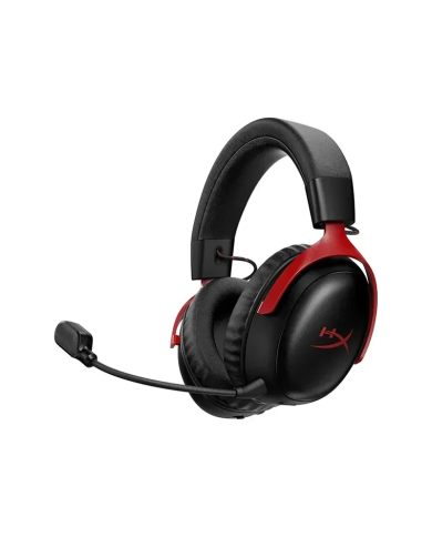 HyperX Cloud III S Wireless (noir/rouge) - Micro-casque