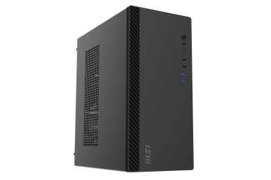 MSI PRO SHIELD M100P - Boîtier Micro-ATX - 18.3L - Noir