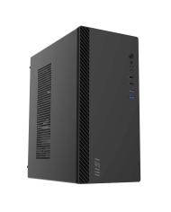 MSI PRO SHIELD M100P - Boîtier Micro-ATX - 18.3L - Noir