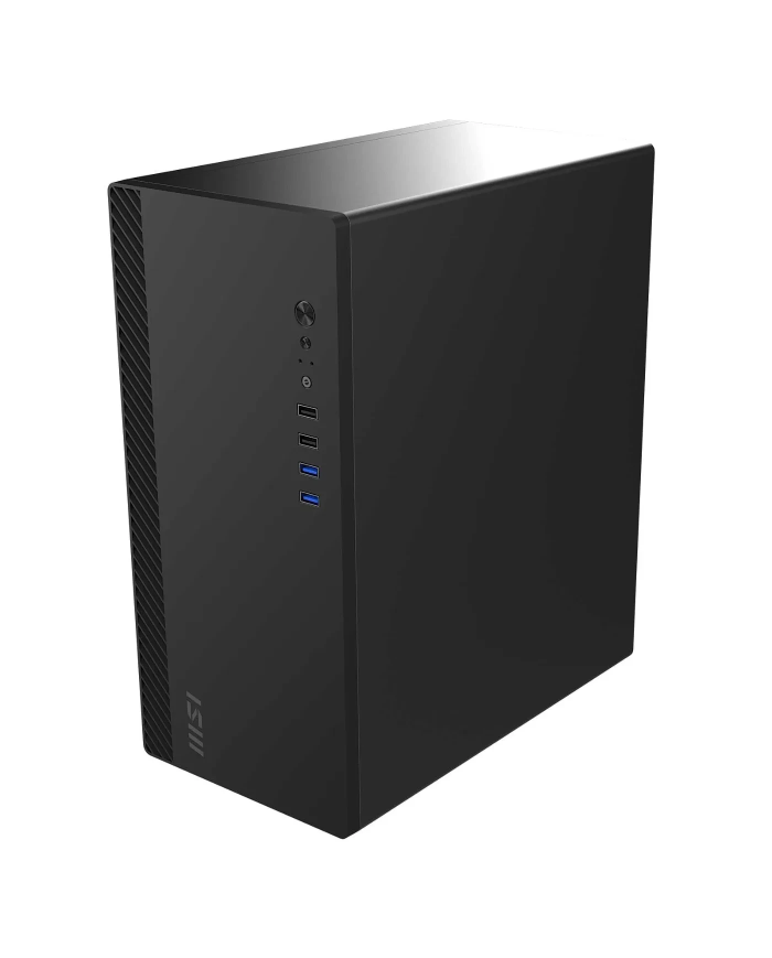 MSI PRO SHIELD M100P - Boîtier Micro-ATX - 18.3L - Noir