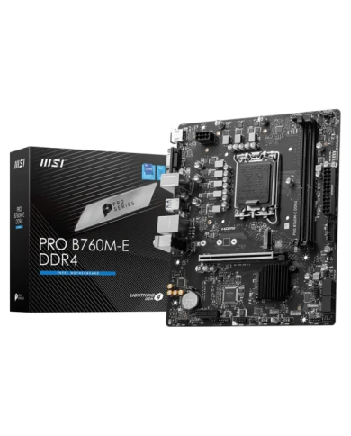 MSI PRO B760M-E DDR4 - Carte mère Micro-ATX