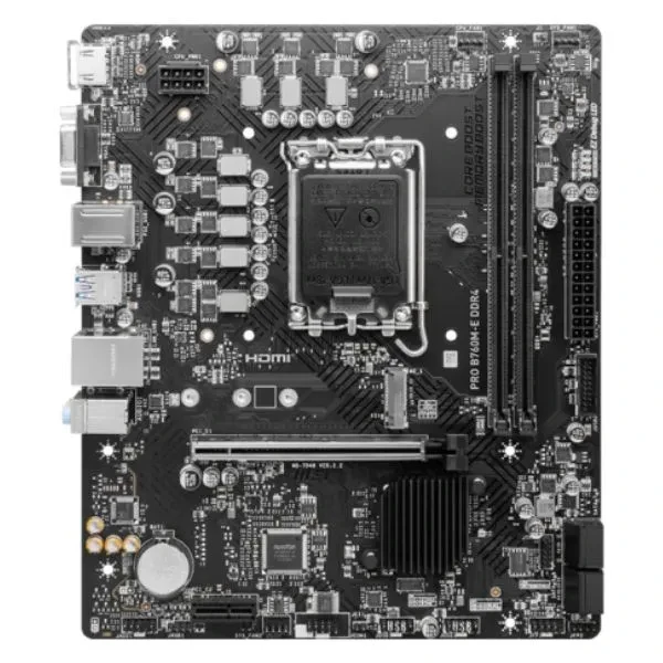 MSI PRO B760M-E DDR4 - Carte mère Micro-ATX