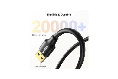 Câble Rallonge Ugreen USB 3.0 Mâle vers Femelle 5m - Noir