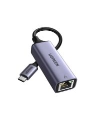 Adaptateur UGREEN USB-C vers Ethernet Gigabit 1000 Mbps - Gris
