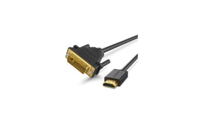 Câble Ugreen HDMI vers DVI Mâle/Mâle 2 mètres - 1080p