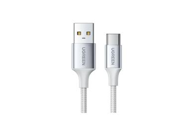 Câble Ugreen USB-A vers USB-C 1m Blanc - Transfert et Charge