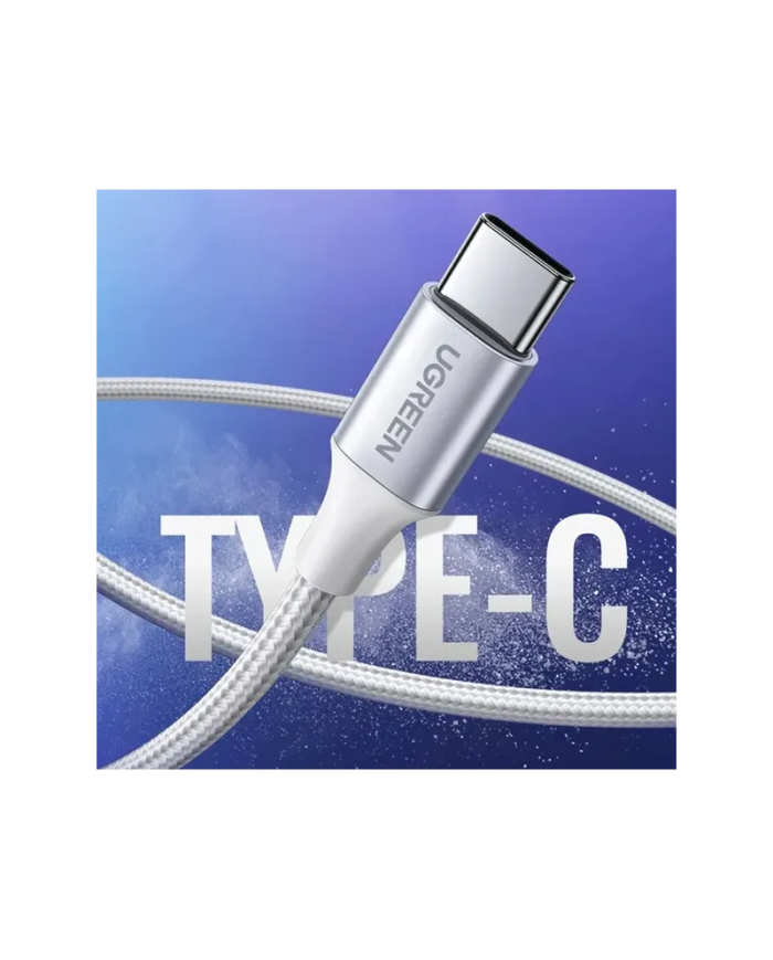Câble Ugreen USB-A vers USB-C 1m Blanc - Transfert et Charge