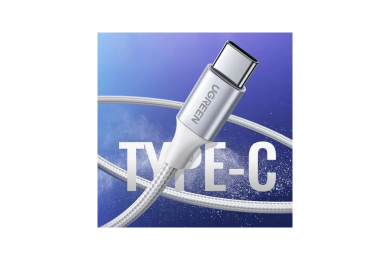 Câble Ugreen USB-A vers USB-C 1m Blanc - Transfert et Charge