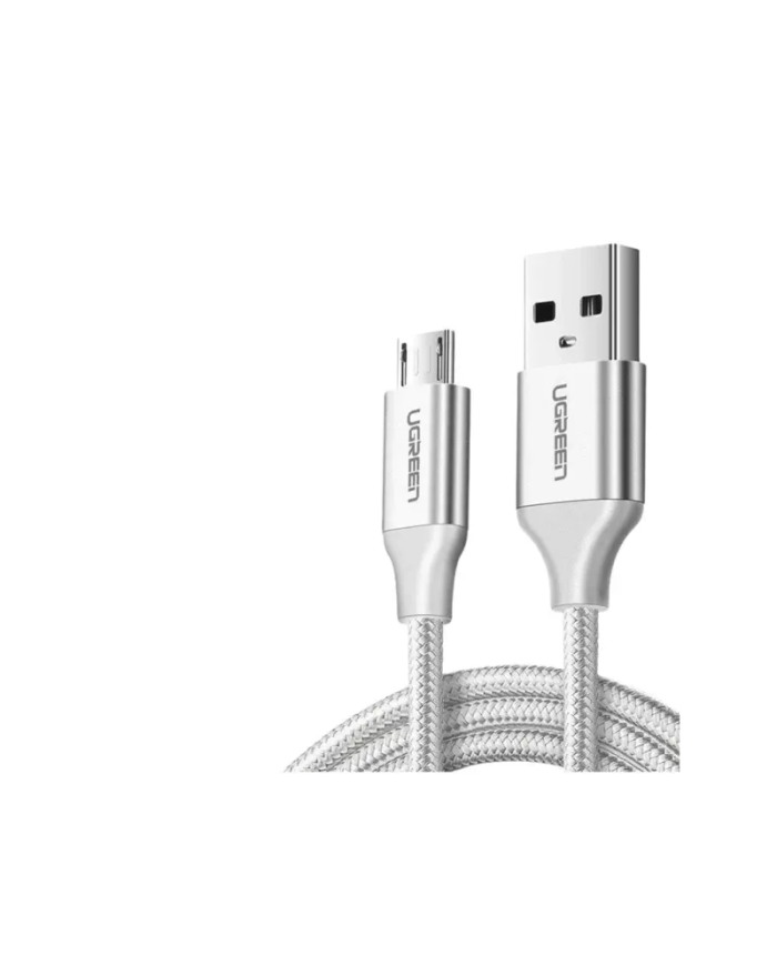 Câble USB-A vers Micro-USB Ugreen 1m - Blanc