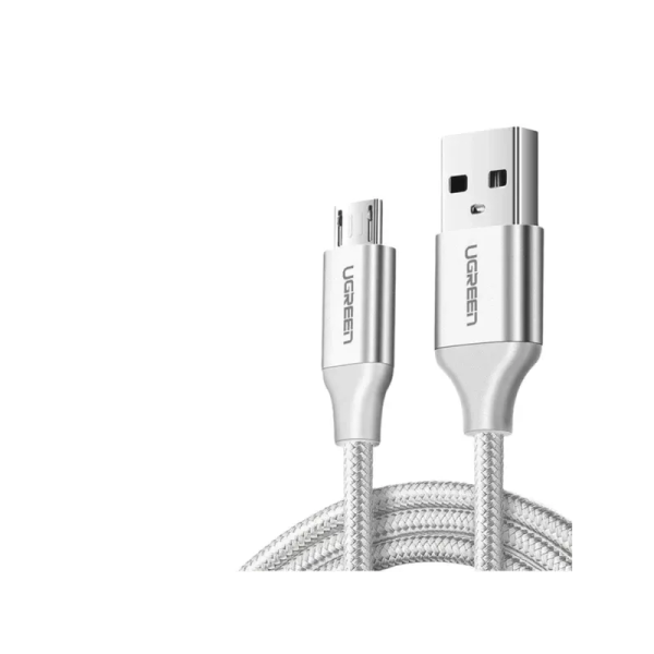 Câble USB-A vers Micro-USB Ugreen 1m - Blanc