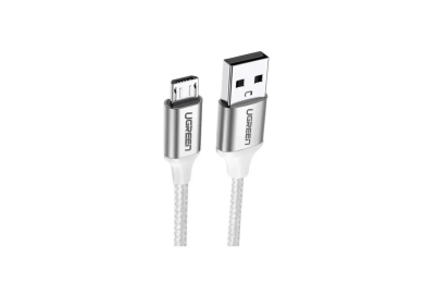 Câble USB-A vers Micro-USB Ugreen 1m - Blanc