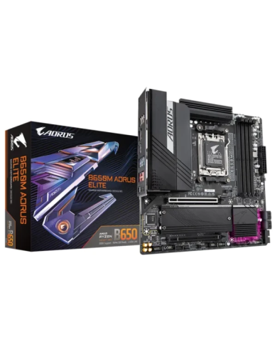 Gigabyte B650M AORUS ELITE - Socket AM5 - CARTE MERE