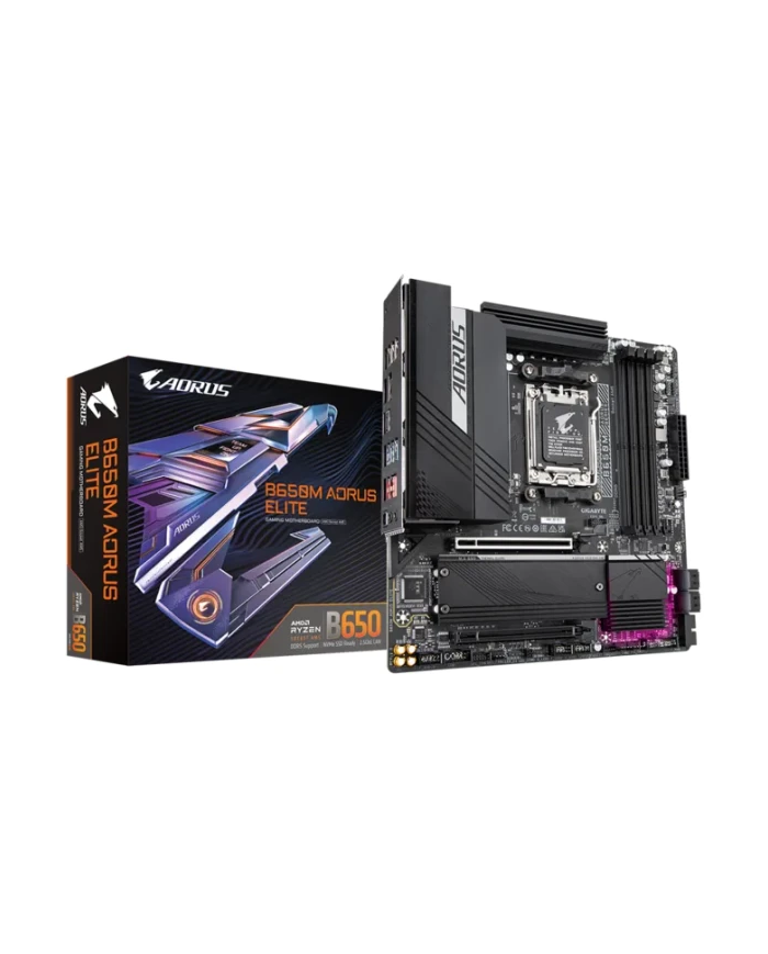Gigabyte B650M AORUS ELITE - Socket AM5 - CARTE MERE