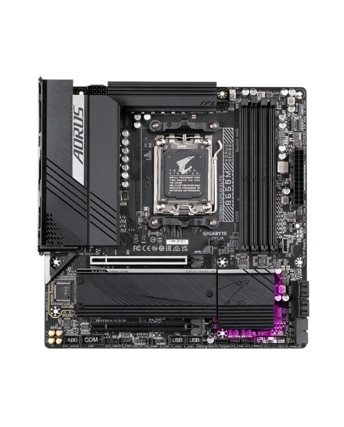 Gigabyte B650M AORUS ELITE - Socket AM5 - CARTE MERE