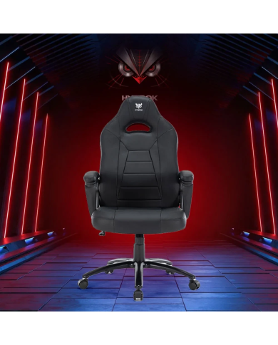 HYBROK FIGHTER Black - Fauteuil Gaming Ergonomique - Noir