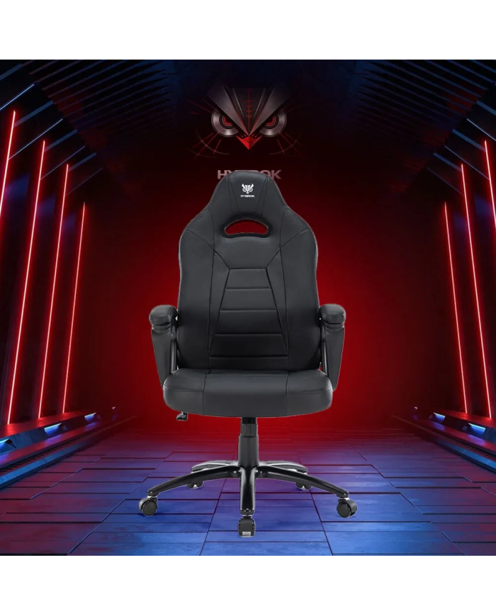 HYBROK FIGHTER Black - Fauteuil Gaming Ergonomique - Noir