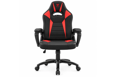 Hybrok Fighter - Chaise Gamer Ergonomique - Noir/Rouge