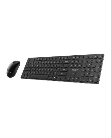 MSI FORGE K210 Wireless Combo - Switches Ciseaux - 1600 DPI - Pc Gamer Casa