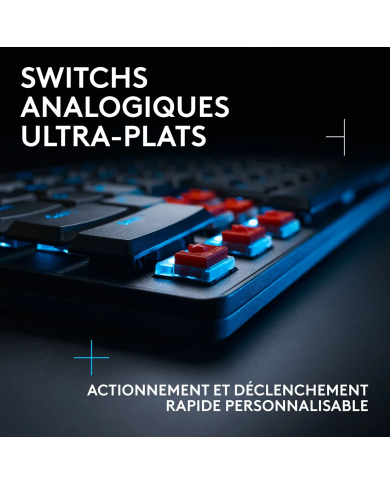Logitech G G515 RAPID TKL - Switchs Analogiques - AZERTY Compact
