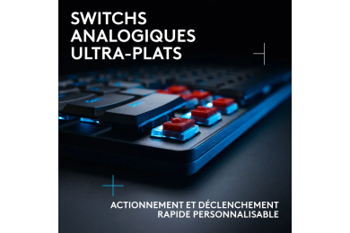 Logitech G G515 RAPID TKL - Switchs Analogiques - AZERTY Compact
