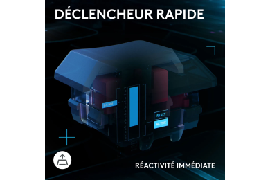 Logitech G G515 RAPID TKL - Switchs Analogiques - AZERTY Compact