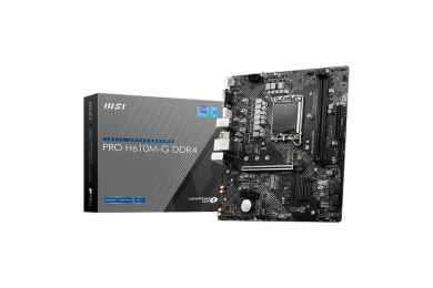 MSI PRO H610M-G DDR4 - Micro ATX - LGA 1700 - DDR4
