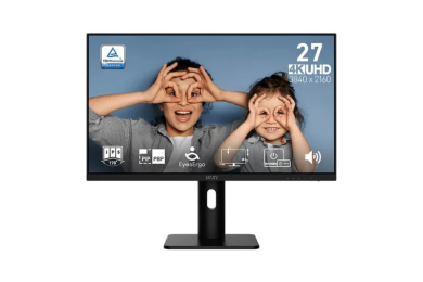MSI PRO MP273UP E6 - 27" 4K - Dalle IPS - Pied Pivot